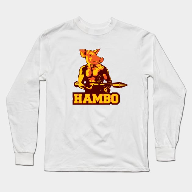 Hambo Long Sleeve T-Shirt by Woah_Jonny